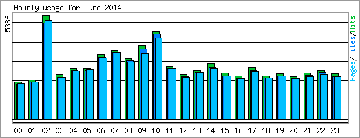 Hourly usage