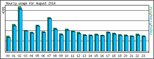 Hourly usage