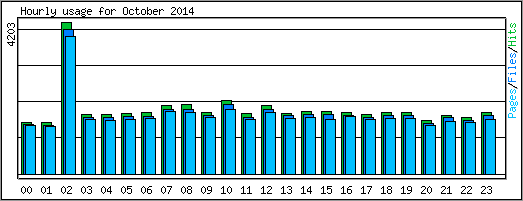 Hourly usage