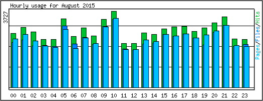 Hourly usage