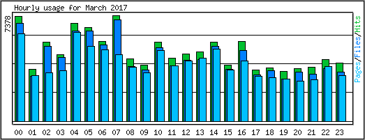 Hourly usage