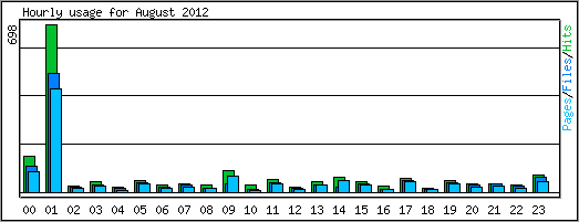 Hourly usage