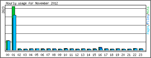 Hourly usage