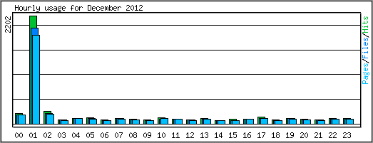 Hourly usage