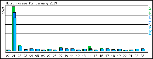 Hourly usage