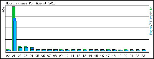 Hourly usage