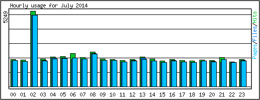 Hourly usage