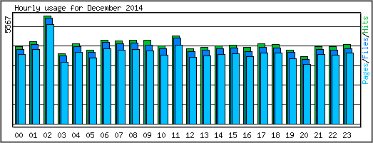 Hourly usage