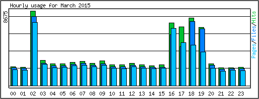 Hourly usage