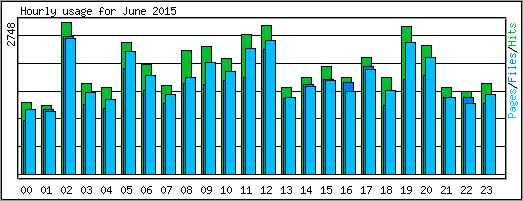 Hourly usage