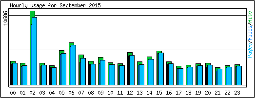 Hourly usage