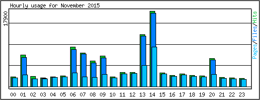 Hourly usage