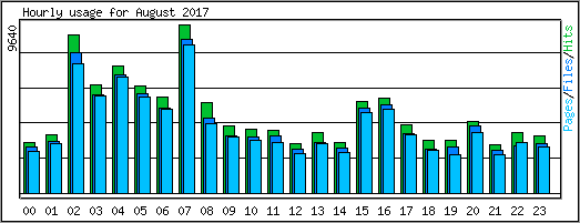 Hourly usage