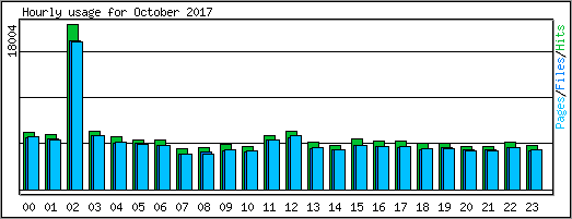 Hourly usage