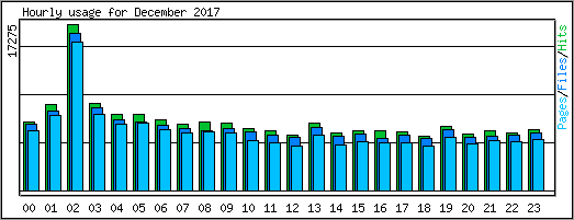 Hourly usage