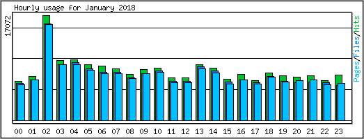 Hourly usage